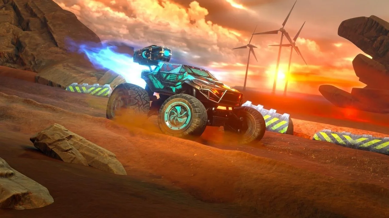 RACE arena gameplay